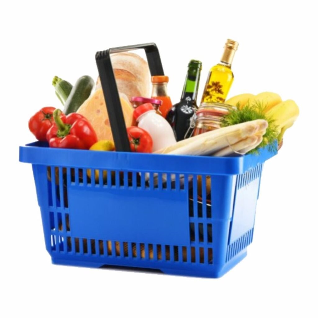 Plastic Shopping Basket