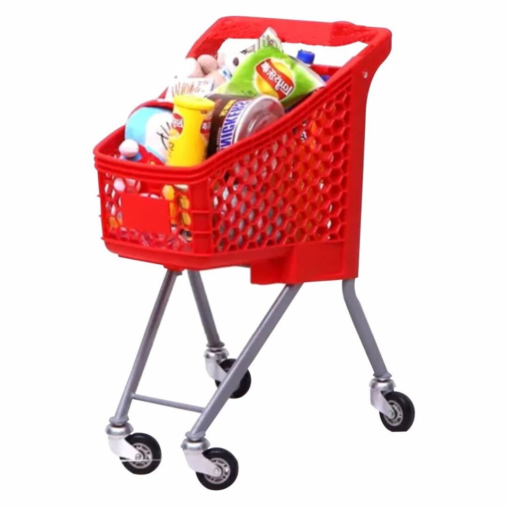 Plastic Baby Shopping Trolley