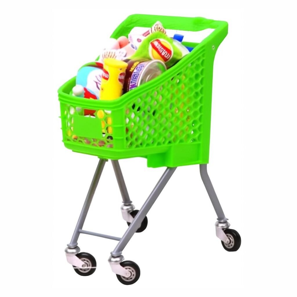 Plastic Baby Shopping Trolley