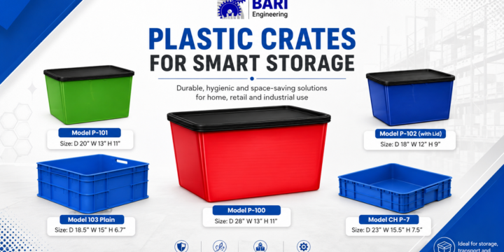 Plastic Crates for Smart Storage